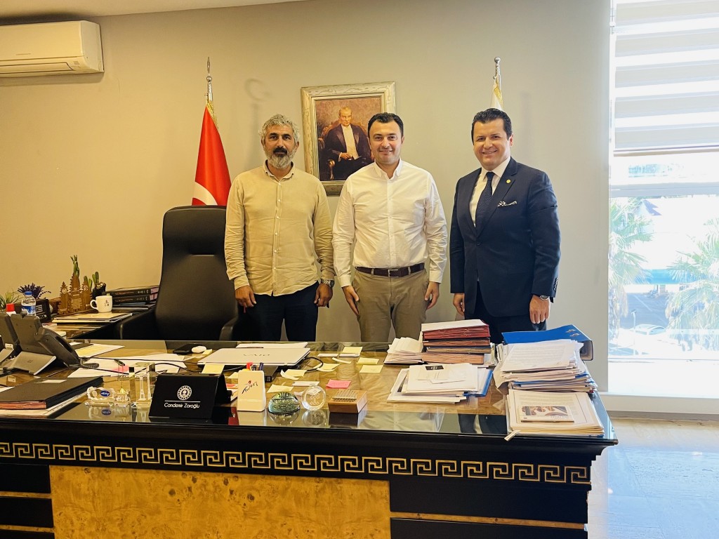 İl Kültür ve Turizm Müdürü Dr. Candemir Zoroğlu Bey'e nezaket ziyareti