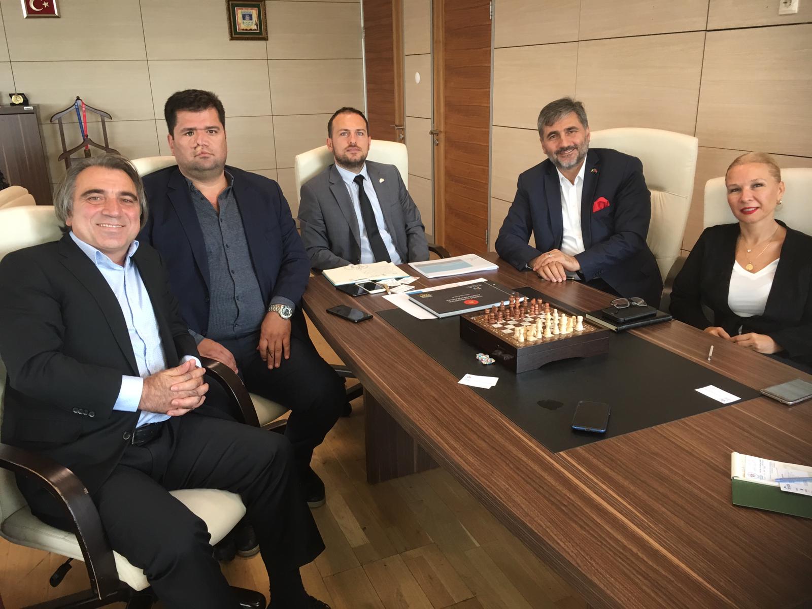 Spor Bakanlığı Genel Md Sayın Ozan ÇAKIR ile toplantı yapıldı